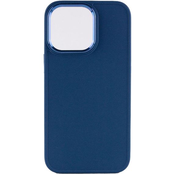 TPU чехол Bonbon Metal Style для Apple iPhone 14 Pro Max (6.7") Синий / Cosmos blue | Зображення 1