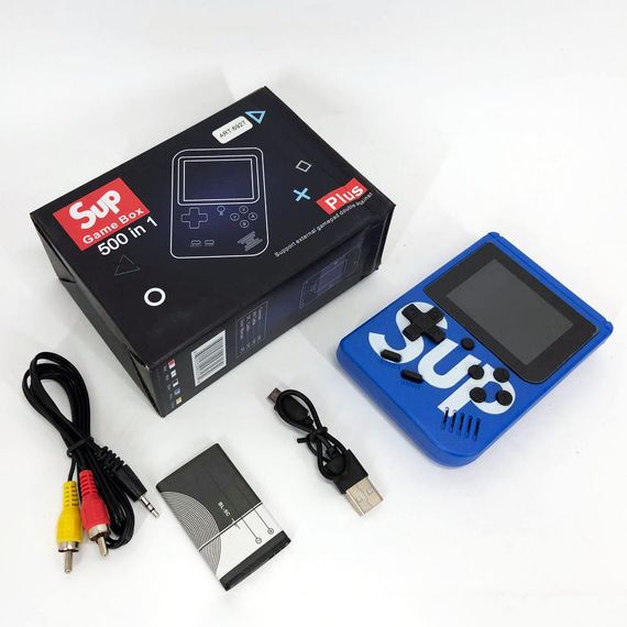 Перша ігрова приставка Sup Game Box 500 игр, Ретро ігрова приставка sup з джойстиком ретро RI-17 | Зображення 5
