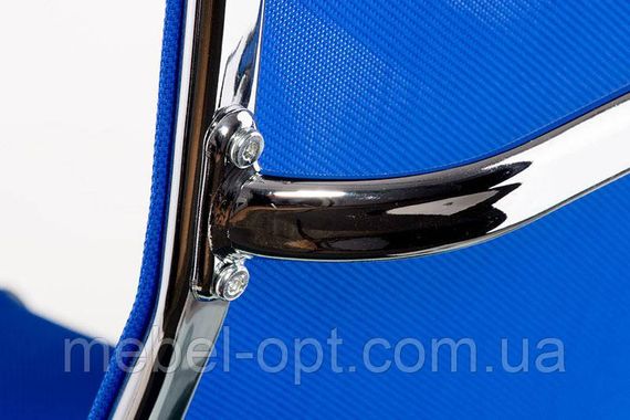 Крісло офісне Solano mesh blue репліка крісла Eames Style HB Ribbed Office Chair EA 119 | Зображення 6