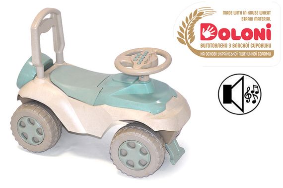 Толокар музичний 0142/01eco "Автошка" Eco Green DOLONI