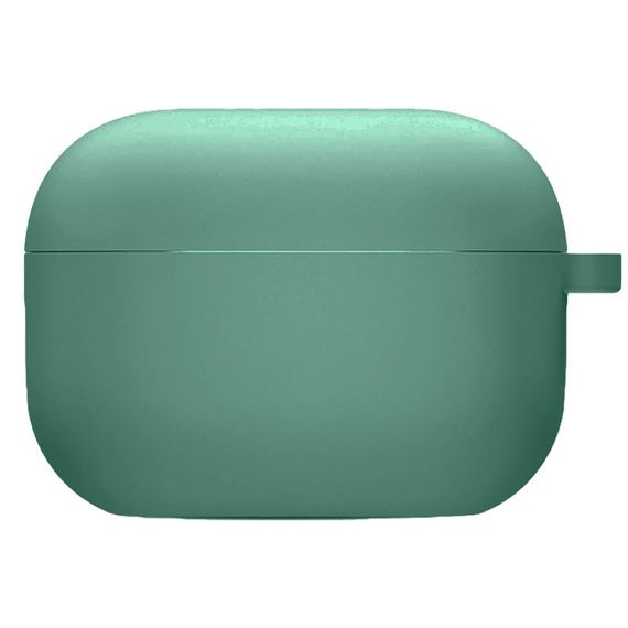 Силіконовий футляр з мікрофіброю для навушників Airpods 4 / 5 Зелений / Pine Needle | Зображення 1