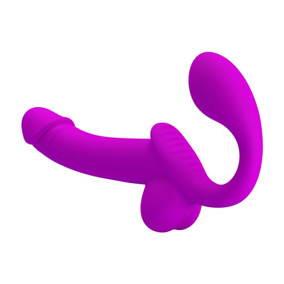 Безремневой страпон Pretty Love Kelpie с имитацией семяизвержения, 25 х 3.9 см sexstyle | Зображення 4