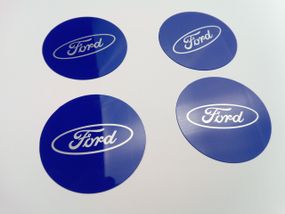 Емблема FORD на ковпак SJS (Туреччина) (к-т 4 шт.) продається тільки з ковпаками