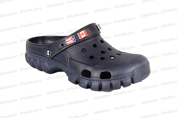 Чоловічі капці CROCS сабо синій Крокси Шльопанці (розміри: 41)