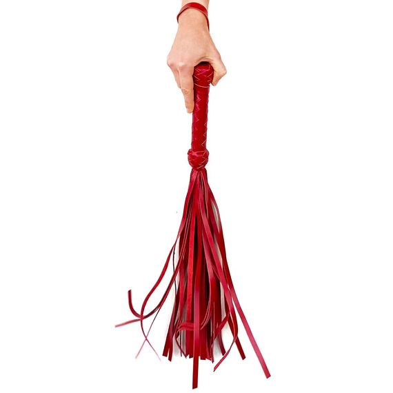 Флогер маленький / мартинет, 30 хвостів по 35 см, колір червоний | Зображення 2