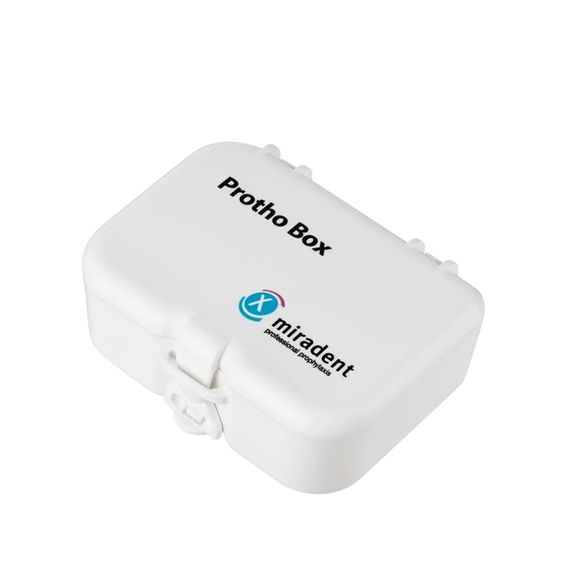 Футляр для зберігання протезів + щітка для чищення протезів Miradent Protho Box | Зображення 2