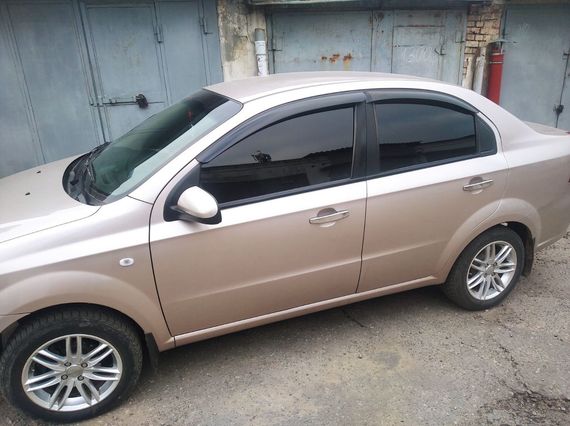 Накладки на ручки (4 шт) Omsa, итальянская нержавейка для Chevrolet Aveo T250 2005-2011 гг | Зображення 3