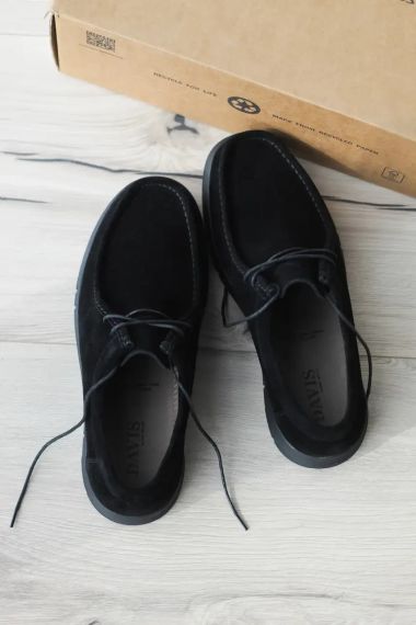 Топсайдери чоловічі з натуральної замші 42 розмір | Зображення 6