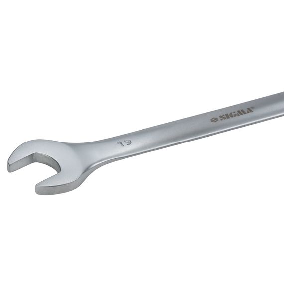 Ключі ріжково-накидні Sigma 8 шт 6-19 мм CrV satine (6010111) | Зображення 1