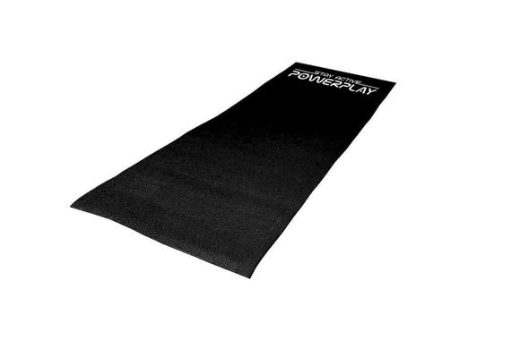 Килимок для йоги та фітнесу PowerPlay 4010 PVC Yoga Mat Чорний (173x61x0.6) | Зображення 3