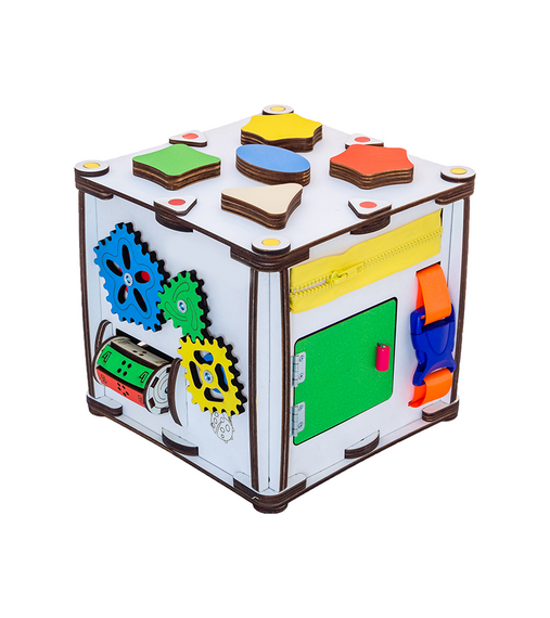 Домик развивающий. Бизиборд  К007 с подсветкой | Зображення 1