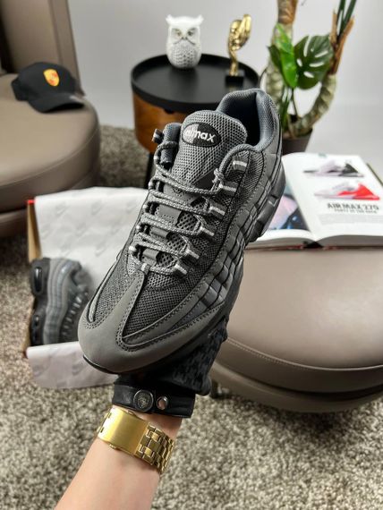 Чоловічі кросівки Air Max 95 Grey Black весна / літо / осінь A3862 42 26,5 | Зображення 2