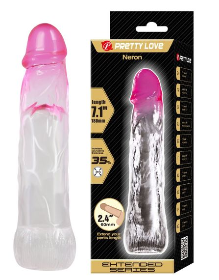 Удлиняющая насадка PRETTY LOVE - Neron, BI-026208-1 sexstyle