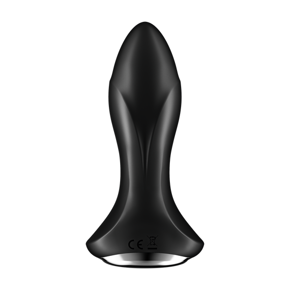 Анальний смарт вібратор Rotator Plug 1+вібрація + імітація римінгуколір: чорнийSatisfyer (Німеччина) sexstyle | Зображення 2