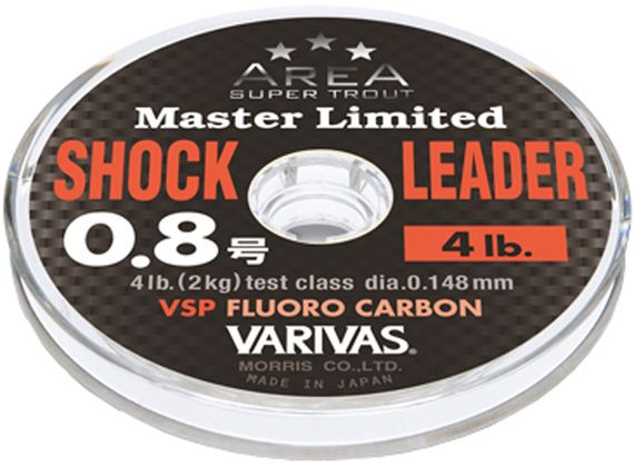 Флюорокарбон Varivas Trout Area MLD Shock Leader VSP Fluoro 30m 0.117mm #0.5 MLD Shock Leader VSP Fluoro