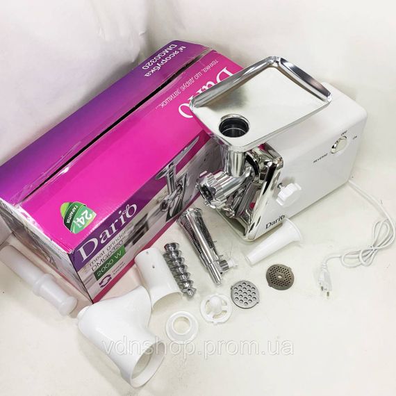 Портативная мясорубка для кухни, Мясорубка для жилистого мяса с шинковкой кубиками ZD-70 | Зображення 4