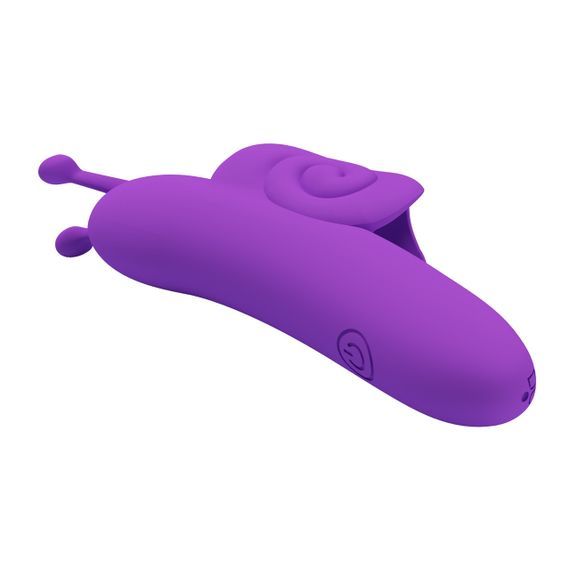 Вибростимулятор PRETTY LOVE Snail Honey Finger, 10 vibration functions Memory function Sex Aura | Зображення 6