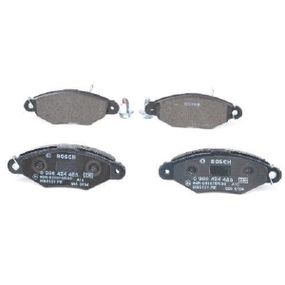 Гальмівні колодки Bosch дискові передні CITROEN/NISSAN/RENAULT Xsara/Kubistar/Kangoo 0986424455