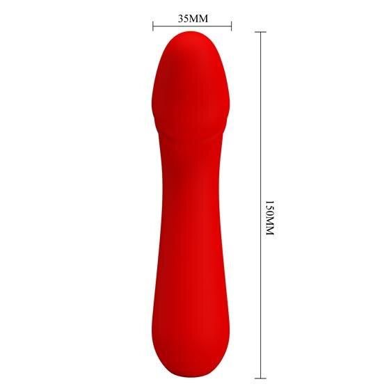 Вибратор - Pretty Love Cetus Vibrator Red Sex Aura | Зображення 2