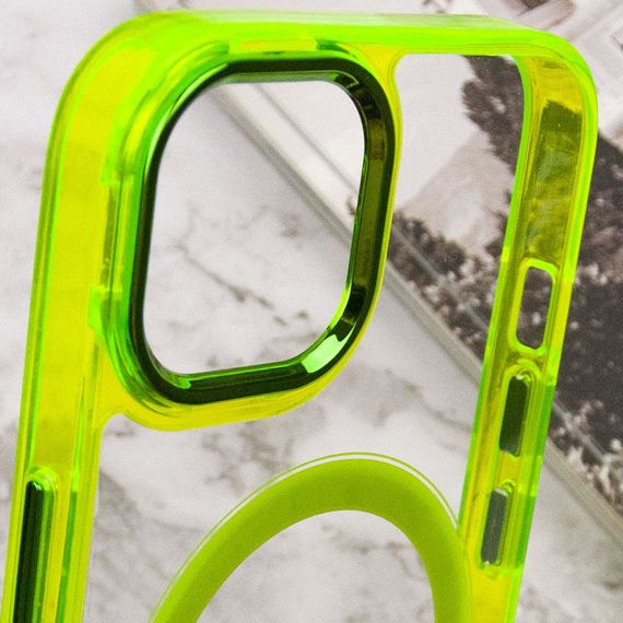 Чохол TPU Iris with MagSafe для Apple iPhone 12 Pro Max (6.7") Жовтий | Зображення 5