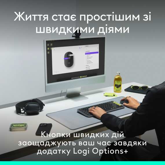 Миша Logitech POP with emoji Rose (L910-007413) | Зображення 3