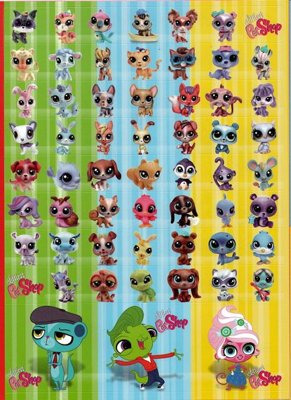 Розмальовка Littlest Pet Shop А4 + 118 наклейок 0220 Jumbi (6902017030220) | Зображення 2