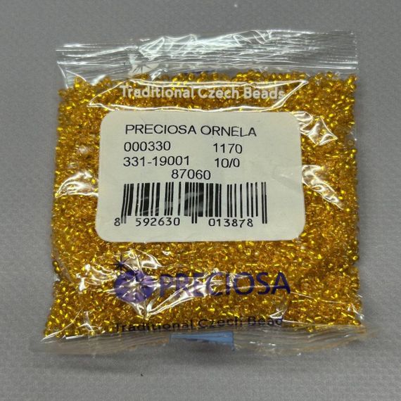 Бісер чеський Preciosa 10/0, колір 87060 - 5 г | Зображення 1