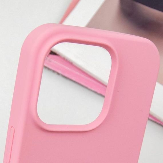 Чехол Silicone Case Full Protective (AA) для Apple iPhone 15 Pro (6.1") Розовый / Pink | Зображення 2