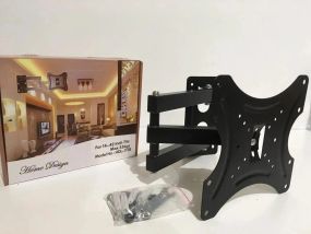 Кронштейн для телевизора с поворотом 14-42 дюйма, Настенный крепеж для TV, крепления для телевизора