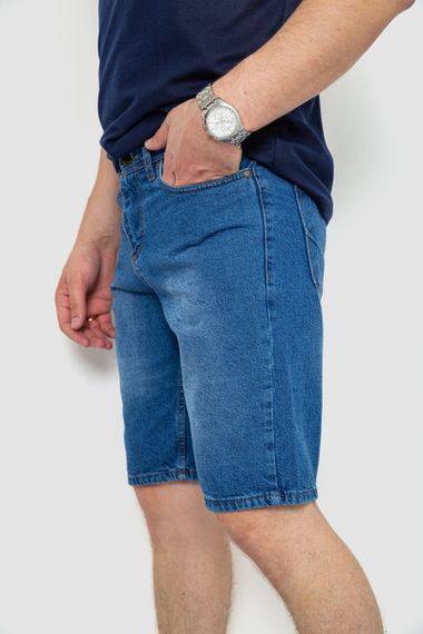 Шорти чоловічі джинсові, колір синій, 244RB002 | Зображення 2