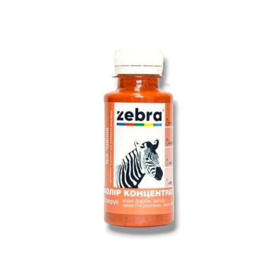 Барвник для фарби колер концентрат ЗЕБРА 100мл 609 Чайний