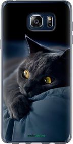 Чохол на Samsung Galaxy Note 5 N920C Димчастий кіт "825t-127-2448"