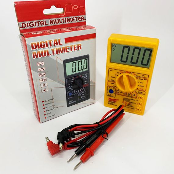 Цифровий мультиметр для дому HAOYUE DT860D/700D, Мультиметр із захистом тестер опору OS-61