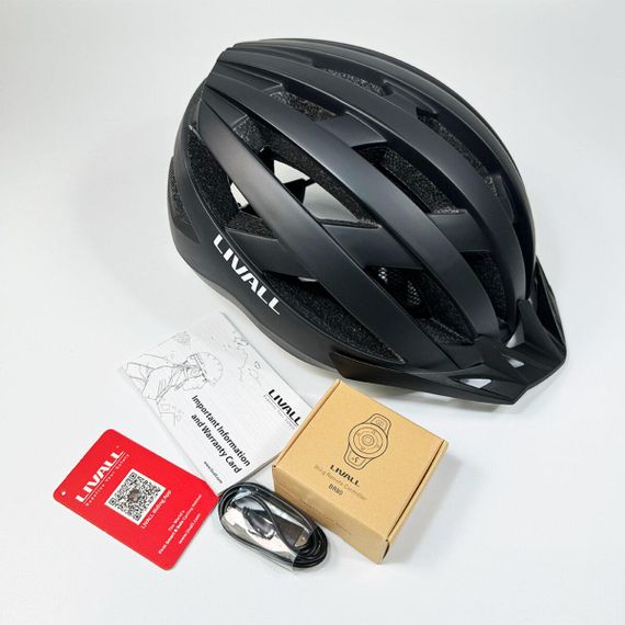 Захисний шолом Livall MT1 NEO (L) Black (58-62см) | Зображення 6