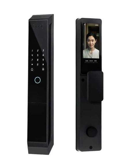 Дверной звонок с функцией распознавания лиц LD SMART, биометрический сканер отпечатков пальцев, глаз / умная камера / дверной