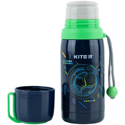 Поильник-непроливайка Kite термос 350 мл, Goal (K24-301-1) - Топ Продаж! | Зображення 1