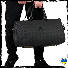 Сумка брендовая дорожная Louis Vuitton. Сумка Луи Виттон. Багажная, спортивная сумка LV, ЛВ