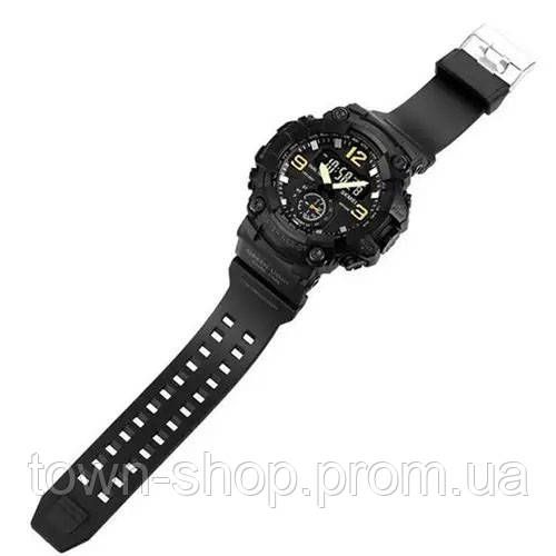 Часы наручные мужские SKMEI 1965BK BLACK, армейские часы противоударные. Цвет: черный | Зображення 4