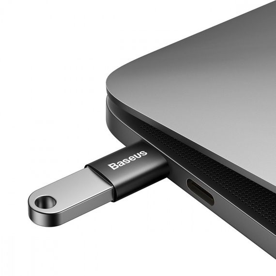 Перехідник Baseus Ingenuity Mini OTG USB 3.1 to Type-C blue | Зображення 3