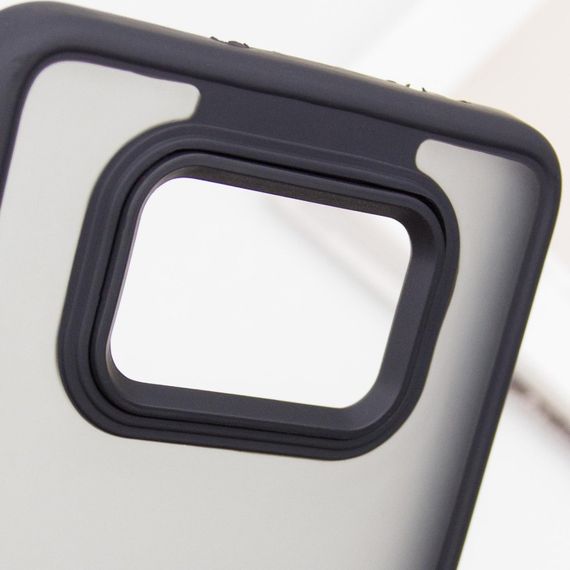 Чохол TPU+PC Lyon Frosted для Xiaomi Poco X3 NFC / Poco X3 Pro Black | Зображення 4