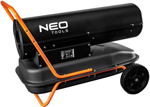 Теплова гармата Neo Tools 30 кВт, площа обігріву 300 кв.м., підлоговий, чорний (90-081) | Зображення 6