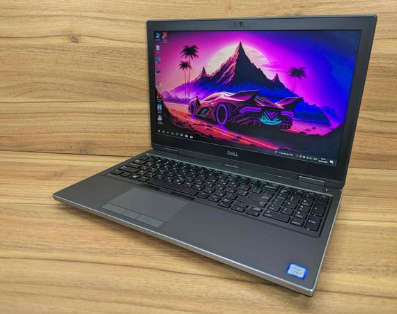 Мобильная рабочая станция Dell Precision 7540 / 15.6" (1920x1080) IPS / Intel Core i7-9750H (6 (12) ядер по 2.6 - 4.5 GHz) / 16 GB DDR4 / 512 GB SSD / nVidia Quadro T2000, 4 GB GDDR5, 128-bit / WebCam / Windows 10 б/у + Подарок Беспроводная мышь / USB | Зображення 4
