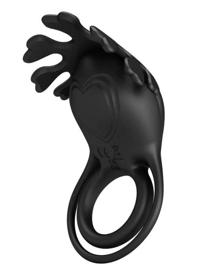 Ерекційне кільце Pretty Love — Vibration Penis Ring Ruben Black, BI-210311-1 sexstyle | Зображення 2