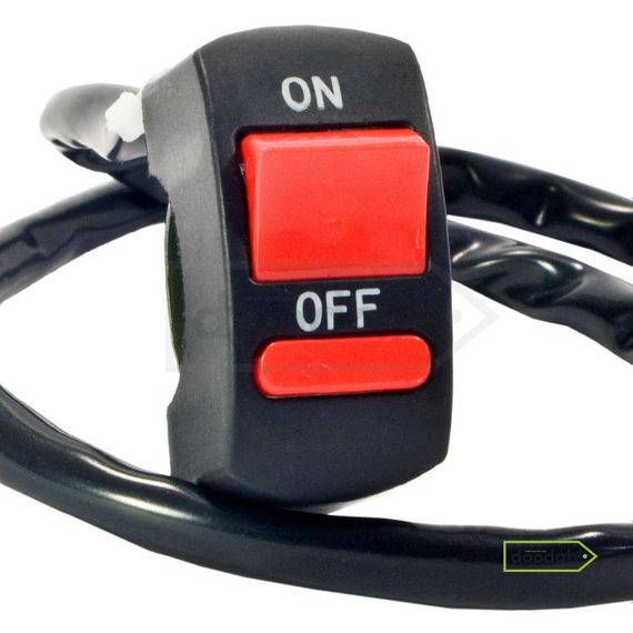 Мото кнопка аварійної сигналізації на кермо - Moto Switch Alarm 3 (три жили) - гарантія від магазину | Зображення 3