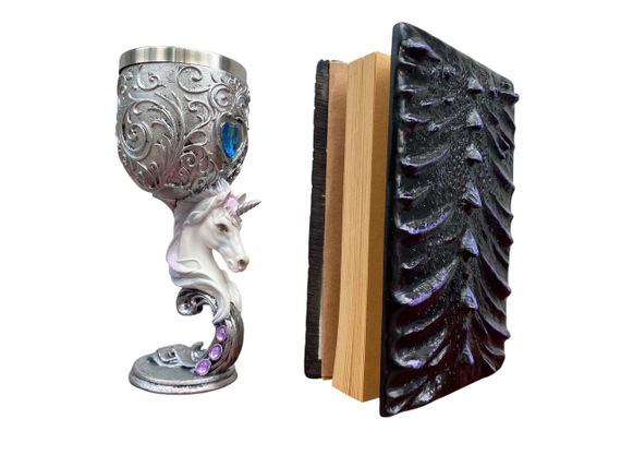 Подарунковий набір Келих 3D Єдиноріг і Блокнот 3D «Око Ілюзій» | Зображення 1