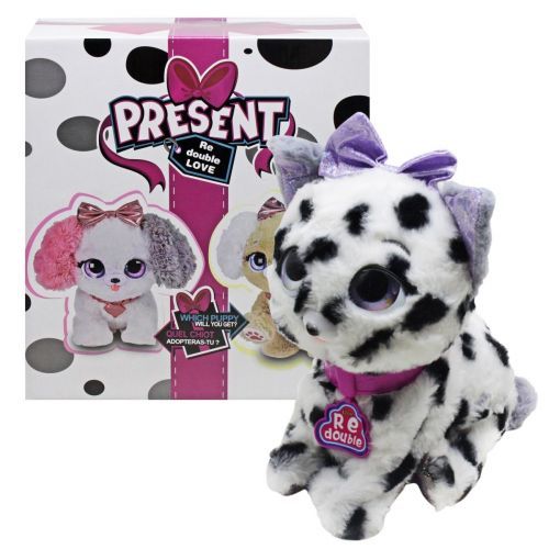 Уценка. Интерактивная игрушка "Щенок" (черно-белый) Не работает электроника