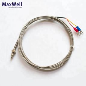 Термопара устойчивый к высоким температурам  типа PT100 с датчиком температуры Maxwell M8 2 м