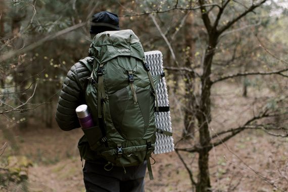 Рюкзак Tramp Expedition 75 л оливковий, Похідний туристичний рюкзак трамп для трекінгу, Рюкзак для походу і полювання | Зображення 3