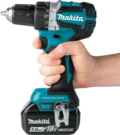 Шуруповерт-дрель аккумуляторный Makita DDF484Z (54 Нм, 1.5-13 мм, BL, LXT, без аккумуляторов и зарядного устройства) | Зображення 6