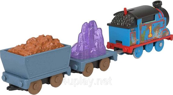 Паровозик Томас і друзі. Моторизований поїзд Томас із Кришталевих печер. Thomas & Friends Motorized Toy Train Crystal Caves Thomas | Зображення 4